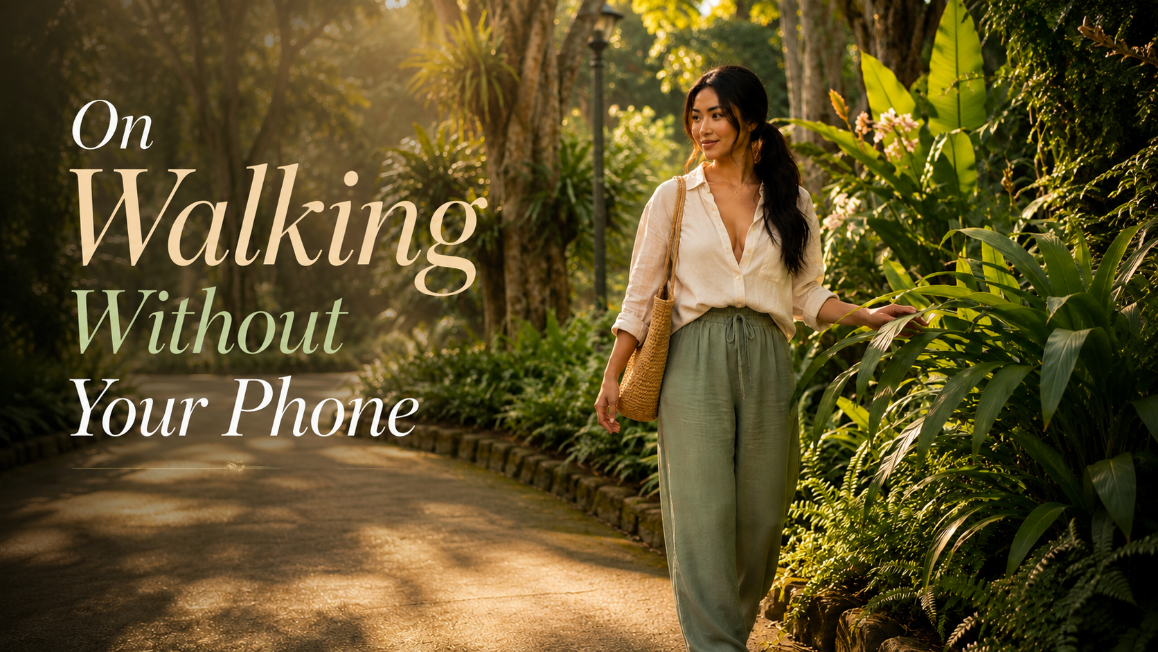 On Walking Without Your Phone